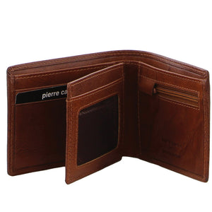 Pierre Cardin Leather wallet with inside flap 3614 Tan