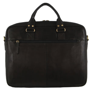 Pierre Cardin Leather briefcase 3710 Black