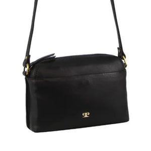 Pierre Cardin Leather Handbag 3769 Black