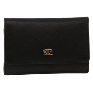 Pierre Cardin Ladies Tri-fold Large Wallet 3772 Black