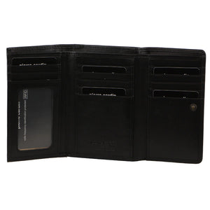 Pierre Cardin Ladies Tri-fold Large Wallet 3772 Black