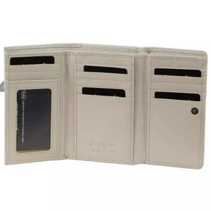 Pierre Cardin Ladies Tri-fold Large Wallet 3772 Bone