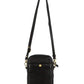 Pierre Cardin Leather Textured Design Phone Bag 3791 Black