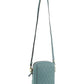 Pierre Cardin Leather Textured Design Phone Bag 3791 Blue