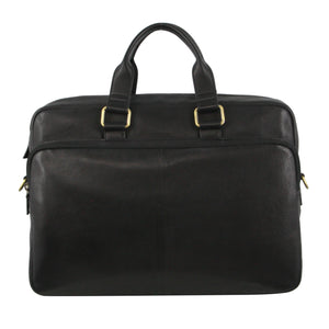 Pierre Cardin Leather Briefcase 3811 Black