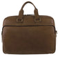 Pierre Cardin Leather Briefcase 3811 Oak
