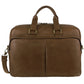 Pierre Cardin Leather Briefcase 3811 Oak