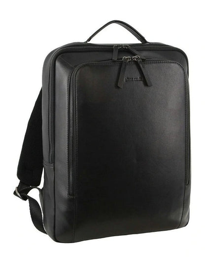 Pierre Cardin Leather backpack 3813 Black