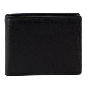 Pierre Cardin Leather wallet with inside flap Slimline 3901 Black