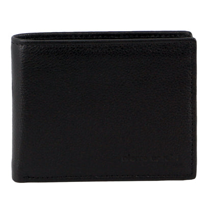 Pierre Cardin Leather wallet with inside flap Slimline 3901 Black