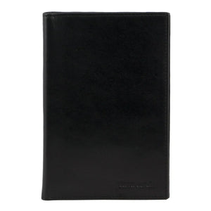 Pierre Cardin Passport slim Wallet in leather Black