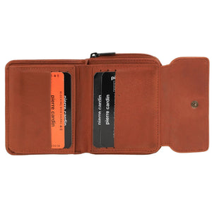 Pierre Cardin Ladies Small Wallet 3908 Cognac
