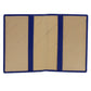 Pierre Cardin Passport Cover in leather Blue
