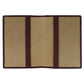 Pierre Cardin Passport Cover in leather Burgundy