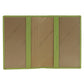 Pierre Cardin Passport Cover in leather Green