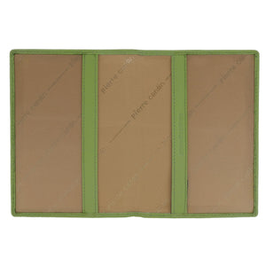 Pierre Cardin Passport Cover in leather Jade