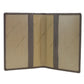 Pierre Cardin Passport Cover in leather Metallic Bronze