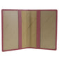 Pierre Cardin Passport Cover in leather Metallic Rose