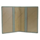Pierre Cardin Passport Cover in leather Metallic Sage
