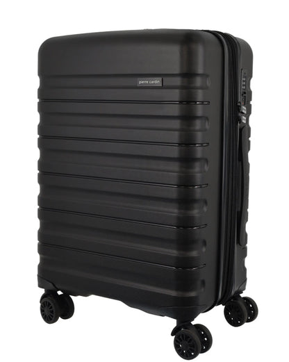 Pierre Cardin 4W Hardside Spinner suitcase 70cm BLACK