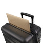 Pierre Cardin 4W Hardside Spinner suitcase 54cm BLACK