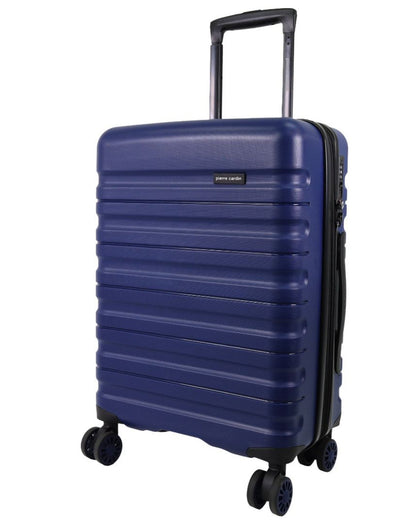 Pierre Cardin 4W Hardside Spinner suitcase 54cm BLUE