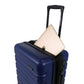 Pierre Cardin 4W Hardside Spinner suitcase 54cm BLUE