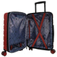 Pierre Cardin 4W Hardside Spinner suitcase 54cm RED