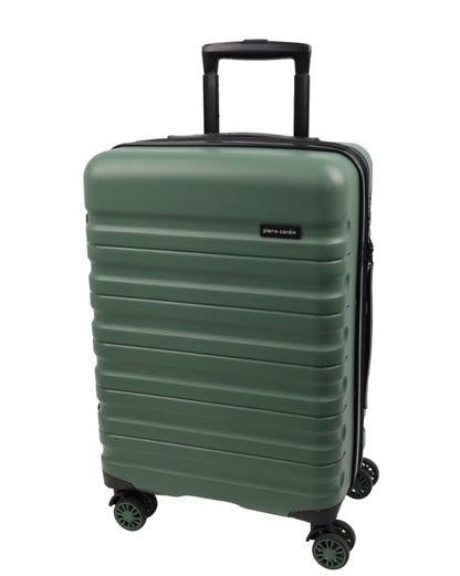 Pierre Cardin 4W Hardside Spinner suitcase 54cm MOSS
