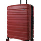 Pierre Cardin 4W Hardside Spinner suitcase 80cm RED