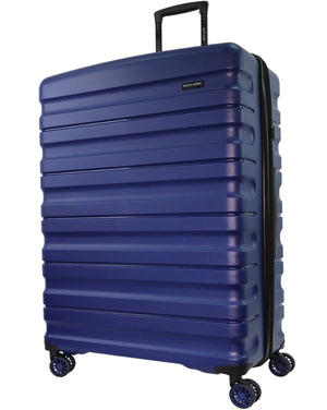 Pierre Cardin 4W Hardside Spinner suitcase 80cm BLUE