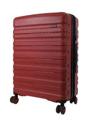 Pierre Cardin 4W Hardside Spinner suitcase 70cm RED