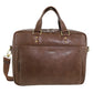 Pierre Cardin Leather briefcase PC3960 OAK