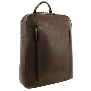 Pierre Cardin Leather backpack 3967 Oak