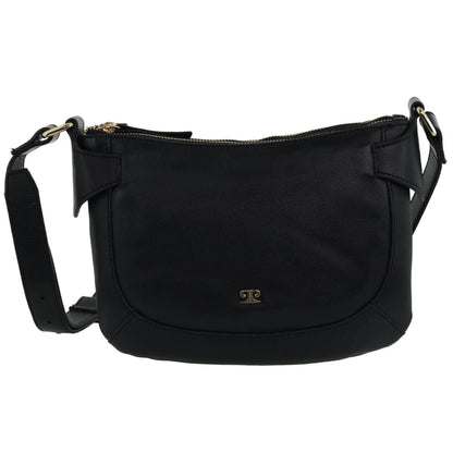 Pierre Cardin Leather Crossbody Handbag 3991 Black