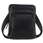 Pierre Cardin Leather shoulder bag 4006 Black