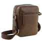 Pierre Cardin Leather shoulder bag 4007 Oak