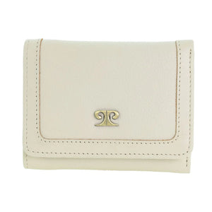 Pierre Cardin Ladies Trifold Wallet Bone