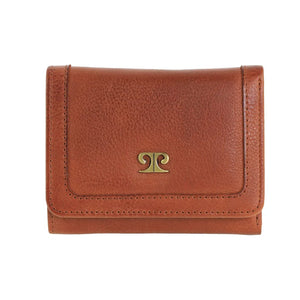 Pierre Cardin Ladies Trifold Wallet Cognac