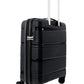 Pierre Cardin 4W Hardside Normandy Spinner suitcase 54cm Black