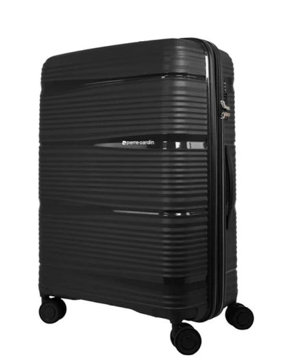 Pierre Cardin 4W Hardside Normandy Spinner suitcase 65cm Black