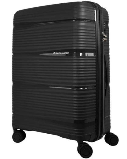 Pierre Cardin 4W Hardside Normandy Spinner suitcase 75cm Black
