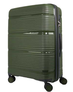 Pierre Cardin 4W Hardside Normandy Spinner suitcase 75cm Green