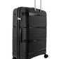 Pierre Cardin 4W Hardside Normandy Spinner suitcase 75cm Black