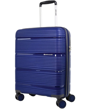 Pierre Cardin 4W Hardside Normandy Spinner suitcase 54cm Navy
