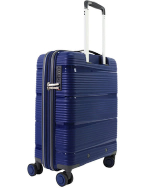 Pierre Cardin 4W Hardside Normandy Spinner suitcase 54cm Navy