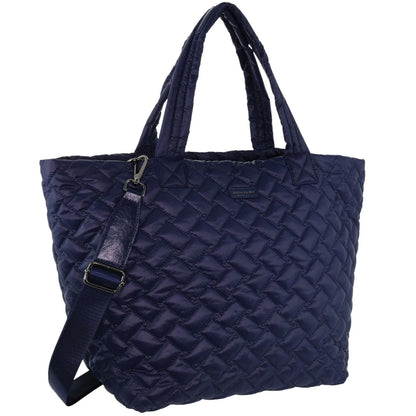 Pierre Cardin Quilted Puffer Tote Large PC4016 Navy