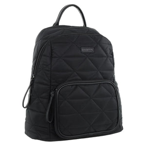 Pierre Cardin Quilted Backpack PC4025 Black