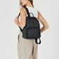 Pierre Cardin Quilted Backpack PC4025 Black