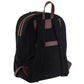 Pierre Cardin Canvas backpack 4027 BLACK